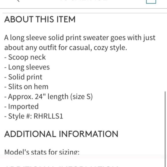 NWT PJ Salvage Sweater Top in Dusty Rose - Picture 4 of 4